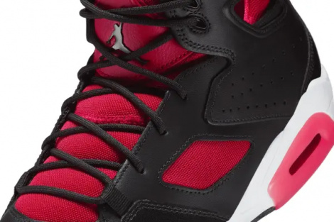 Кросівки Nike JORDAN FLIGHT CLUB '91 чорно-червоні DC7329-061