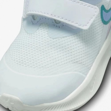 Кросівки дитячі Nike STAR RUNNER 3 (TDV) біло-рожеві DA2778-102