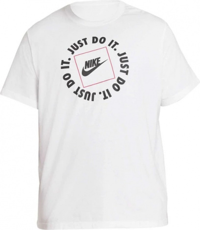 Футболка Nike M NSW TEE JDI HBR 1 белая DA0238-100