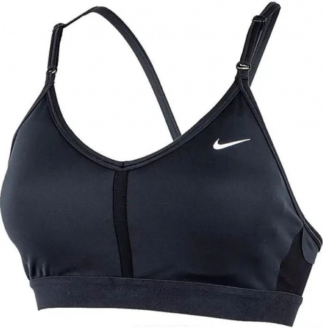 Топ жіночий Nike DF INDY V-NECK BRA чорний CZ4456-010