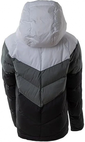 Куртка підліткова Nike NSW SYNTHETIC FILL JACKET чорно-сіро-біла CU9157-103