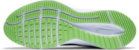 Кроссовки беговые Nike QUEST 3 SHIELD черно-зеленые CQ8894-010