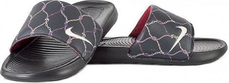 Шлепанцы Nike VICTORI ONE SLIDE PRINT черные CN9678-011