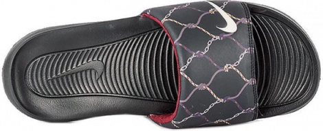 Шлепанцы Nike VICTORI ONE SLIDE PRINT черные CN9678-011