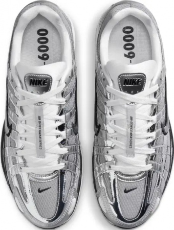 Кросівки Nike P-6000 срібно-чорні CN0149-001