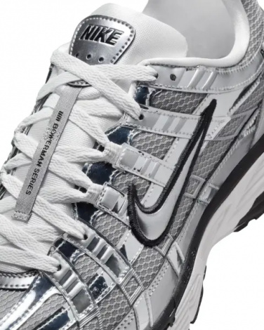 Кросівки Nike P-6000 срібно-чорні CN0149-001