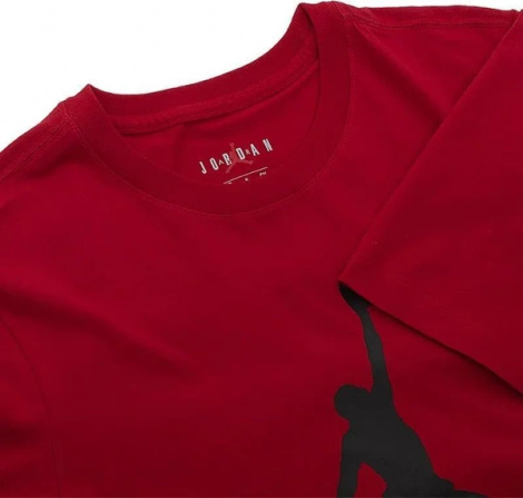Футболка Nike Jordan JUMPMAN SS CREW красно-черная CJ0921-687