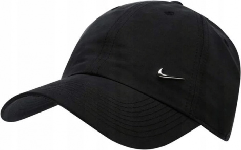 Бейсболка Nike U NSW H86 METAL SWOOSH FS черная CI2653-010
