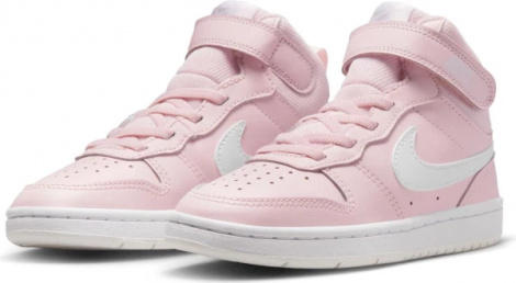 Кросівки дитячі Nike COURT BOROUGH MID 2 (PSV) рожеві CD7783-601