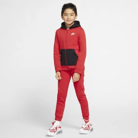 Костюм спортивний Nike B NSW CORE BF TRK SUIT червоно-чорний BV3634-657