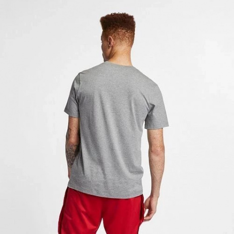 Футболка Nike JORDAN M JSW TEE HBR VERTICAL JRDN сіра BV0086-091