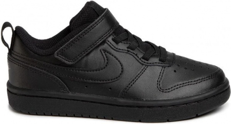 Кросівки дитячі Nike COURT BOROUGH LOW 2 (PSV) чорні BQ5451-001