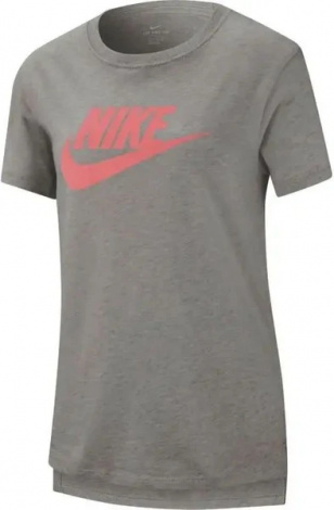 Футболка подростковая Nike TEE DPTL BASIC FUTURA серая AR5088-095