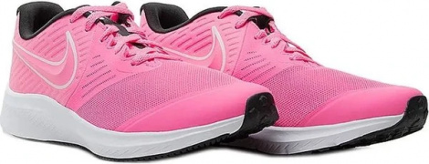 Кросівки підліткові Nike Star Runner 2 рожево-білі AQ3542-603