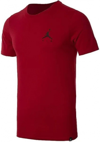 Футболка Nike JORDAN JUMPMAN AIR EMBRD TEE красная AH5296-687
