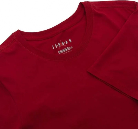 Футболка Nike JORDAN JUMPMAN AIR EMBRD TEE красная AH5296-687
