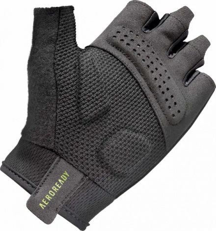Рукавички для тренінгу Adidas ESSENTIAL TRAINING GLOVES чорно-салатові L ADGB-15003GN