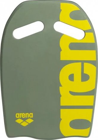 Доска для плавания Arena KICKBOARD оливково-желтая 95275-130