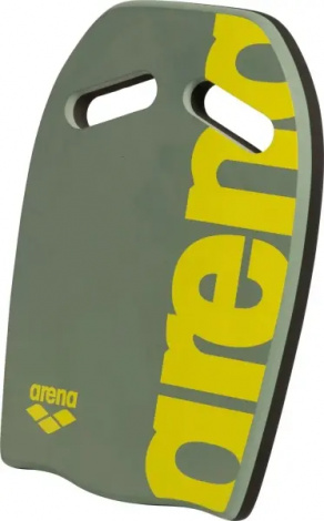 Доска для плавания Arena KICKBOARD оливково-желтая 95275-130
