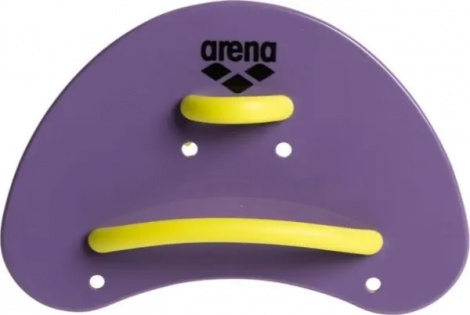 Лопатки для плавания Arena ELITE FINGER PADDLE фиолетово-желтые 95251-140