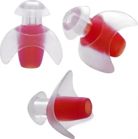 Беруші Arena ERGO EARPLUG прозоро-синьо-червоні 95223-010