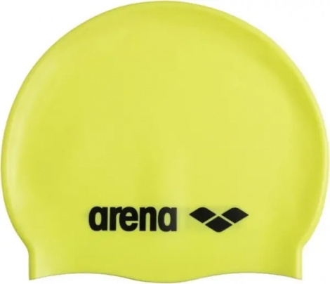 Шапочка для плавания Arena CLASSIC SILICONE лимонная 91662-107