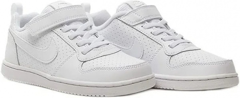 Кросівки дитячі Nike COURT BOROUGH LOW (PSV) білі 870025-100