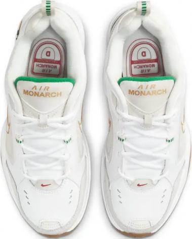 Кросівки Nike AIR MONARCH IV біло-коричнево-зелені 415445-103