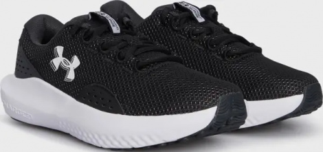 Кроссовки беговые женские Under Armour SURGE 4 черно-белые 3027007-001