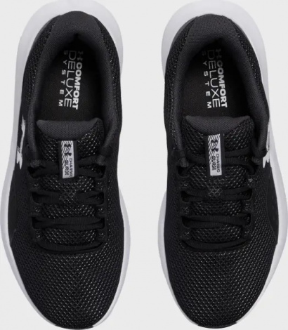 Кроссовки беговые женские Under Armour SURGE 4 черно-белые 3027007-001