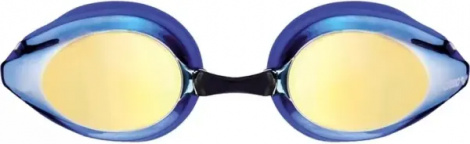 Окуляри для плавання дитячі Arena TRACKS JR MIRROR синьо-жовті 1E560-073