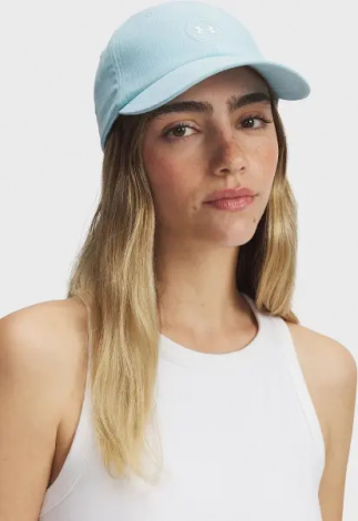 Кепка женская Under Armour W ISO-CHILL ARMOURVENT ADJ голубая 1383445-494
