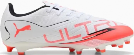 Бутси Puma ULTRA 5 PLAY FG/AG біло-коралові 108169-01