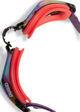 Очки для плавания Arena ZOOM X-FIT MIRROR кораллово-фиолетовые 009439-113