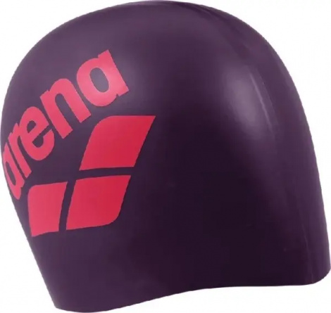 Шапочка для плавания Arena BIG LOGO CAP фиолетово-красная 009276-200