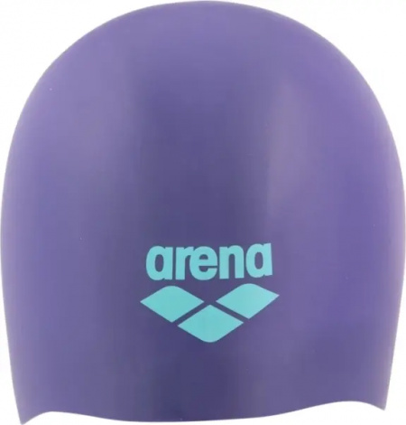 Шапочка для плавания Arena LONG HAIR CAP фиолетово-голубая 009275-202