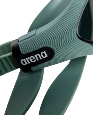 Очки для плавания Arena THE ONE PLUS темно-зелено-черные 008540-500
