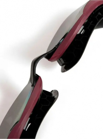 Окуляри для плавання Arena AIR-BOLD SWIPE MIRROR срібно-бордово-чорні 006832-104