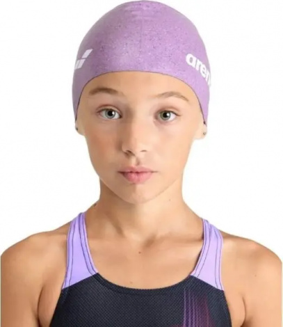 Шапочка для плавания детская Arena SILICONE JR CAP светло-розовая 006360-903