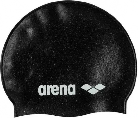 Шапочка для плавання Arena SILICONE CAP чорна 006359-902