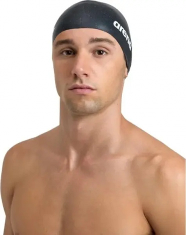 Шапочка для плавання Arena SILICONE CAP чорна 006359-902