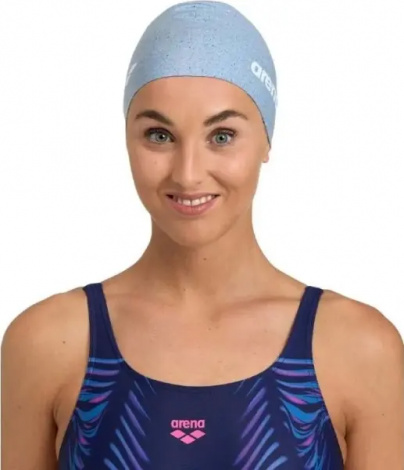 Шапочка для плавания Arena SILICONE CAP серая 006359-901