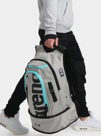 Рюкзак Arena FASTPACK 3.0 40L сіро-чорно-блакитний 005295-104