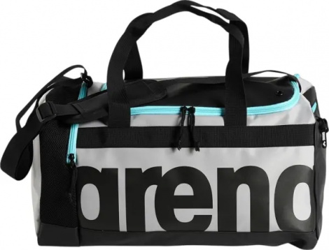 Сумка спортивна Arena SPIKY III DUFFLE 25L сіро-чорно-блакитна 004931-104