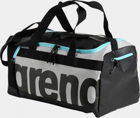 Сумка спортивна Arena SPIKY III DUFFLE 25L сіро-чорно-блакитна 004931-104