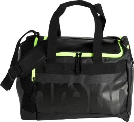 Сумка спортивна Arena SPIKY III DUFFLE 25L чорно-лаймова 004931-101