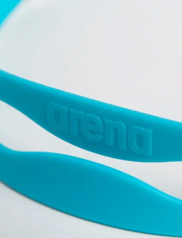 Очки для плавания детские Arena THE ONE MASK JR бело-бирюзовые 004309-202