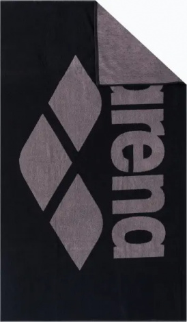 Рушник Arena POOL SOFT TOWEL чорно-сірий 001993-550