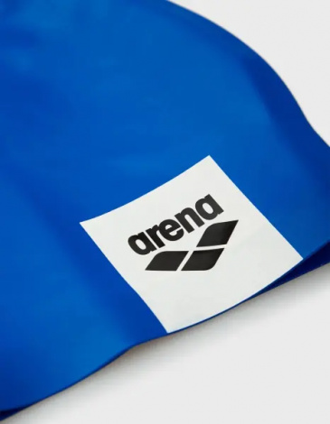 Шапочка для плавания Arena LOGO MOULDED CAP сине-белая 001912-211