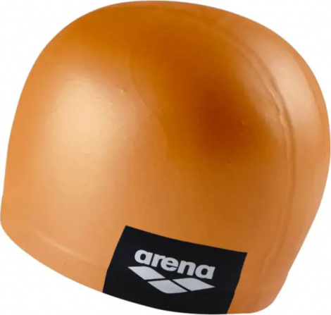 Шапочка для плавання Arena LOGO MOULDED CAP оранжево-чорна 001912-208